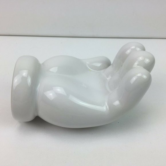 Disney Scattered Mickey Mouse Parts White Hand Glove Soap Dish Hardware Included - Picture 9 of 9